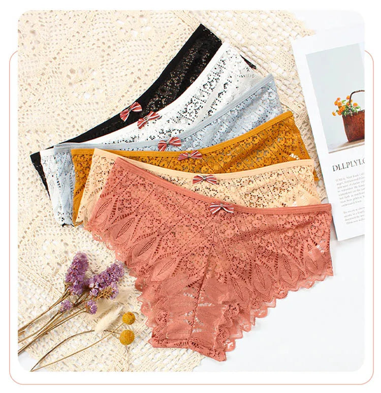 Lace Hollow-Out G-String