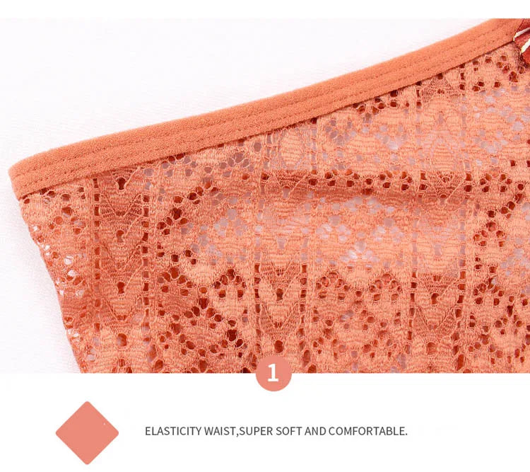 Lace Hollow-Out G-String