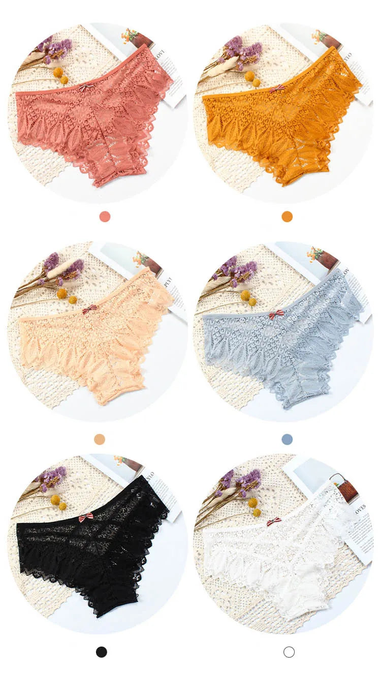 Lace Hollow-Out G-String