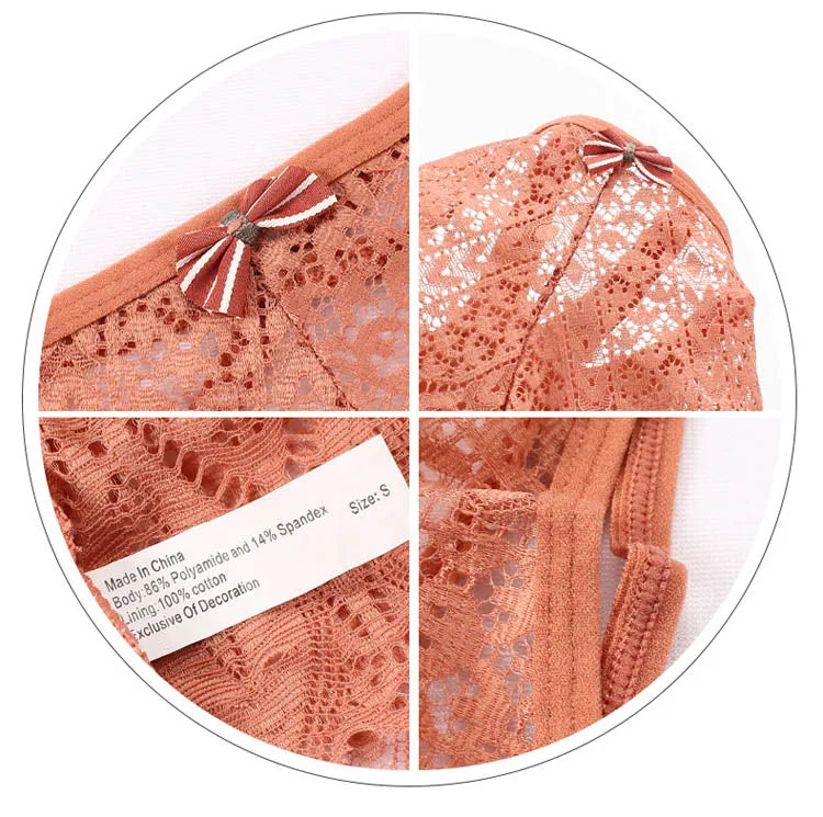 Lace Hollow-Out G-String