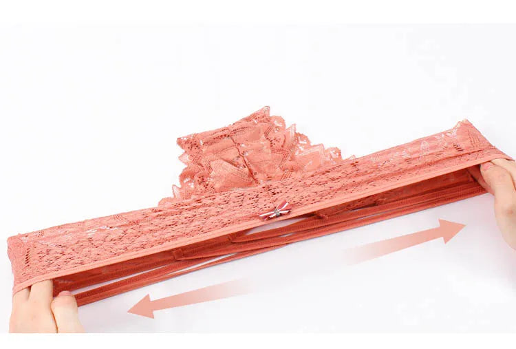 Lace Hollow-Out G-String