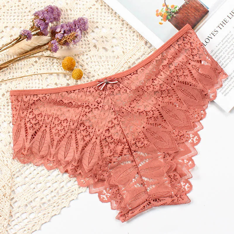 Lace Hollow-Out G-String