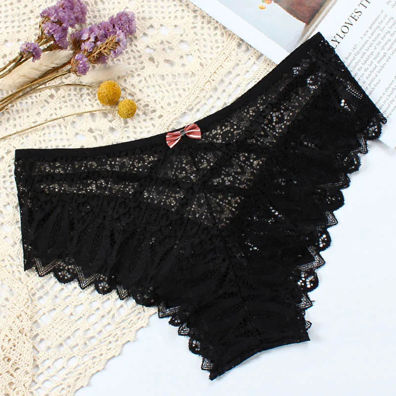 Lace Hollow-Out G-String