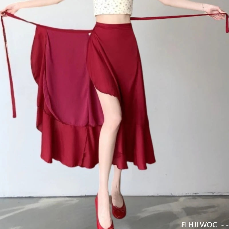 Wrap Up Chic Korea skirt