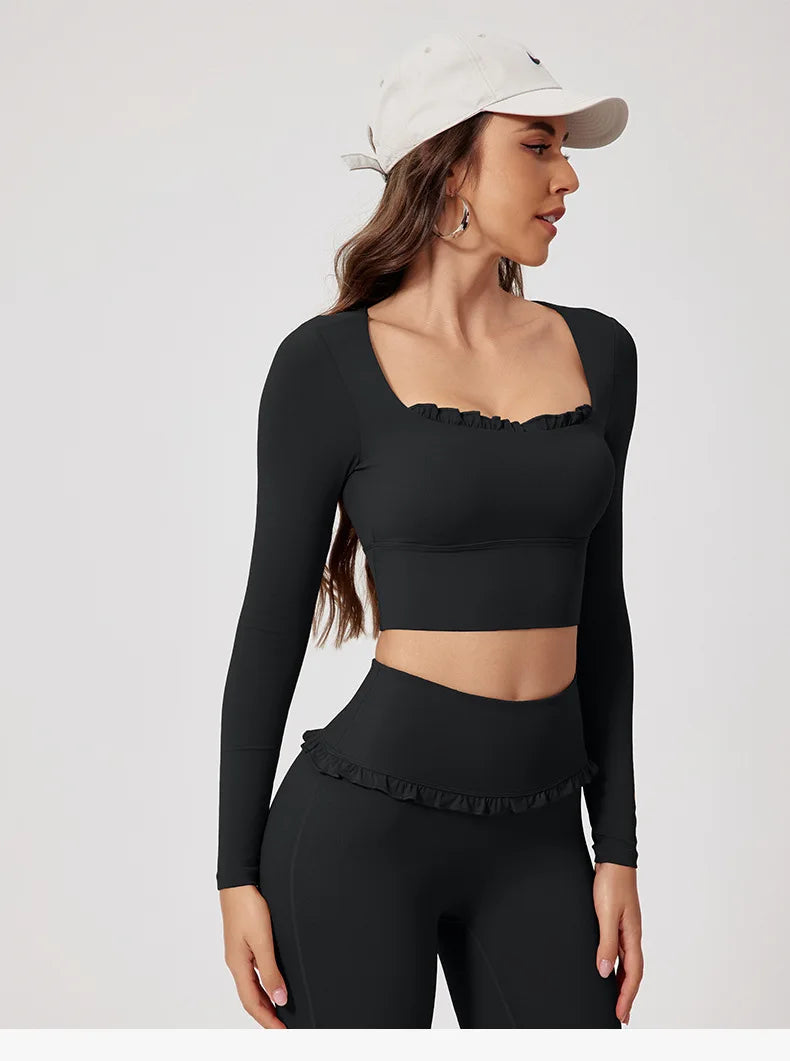 New Summer 2Pcs Women Gym Yoga Female Outfit