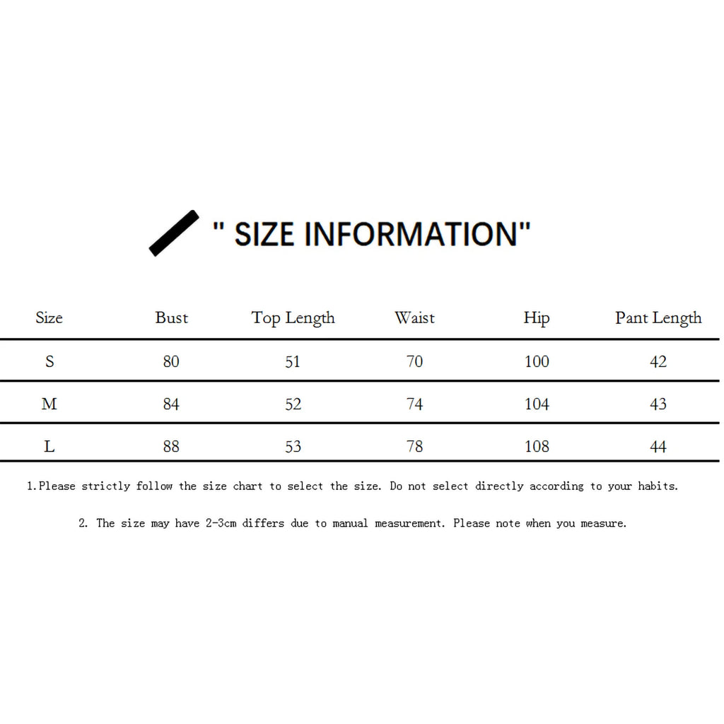 Women's Casual Tops Pants Suit