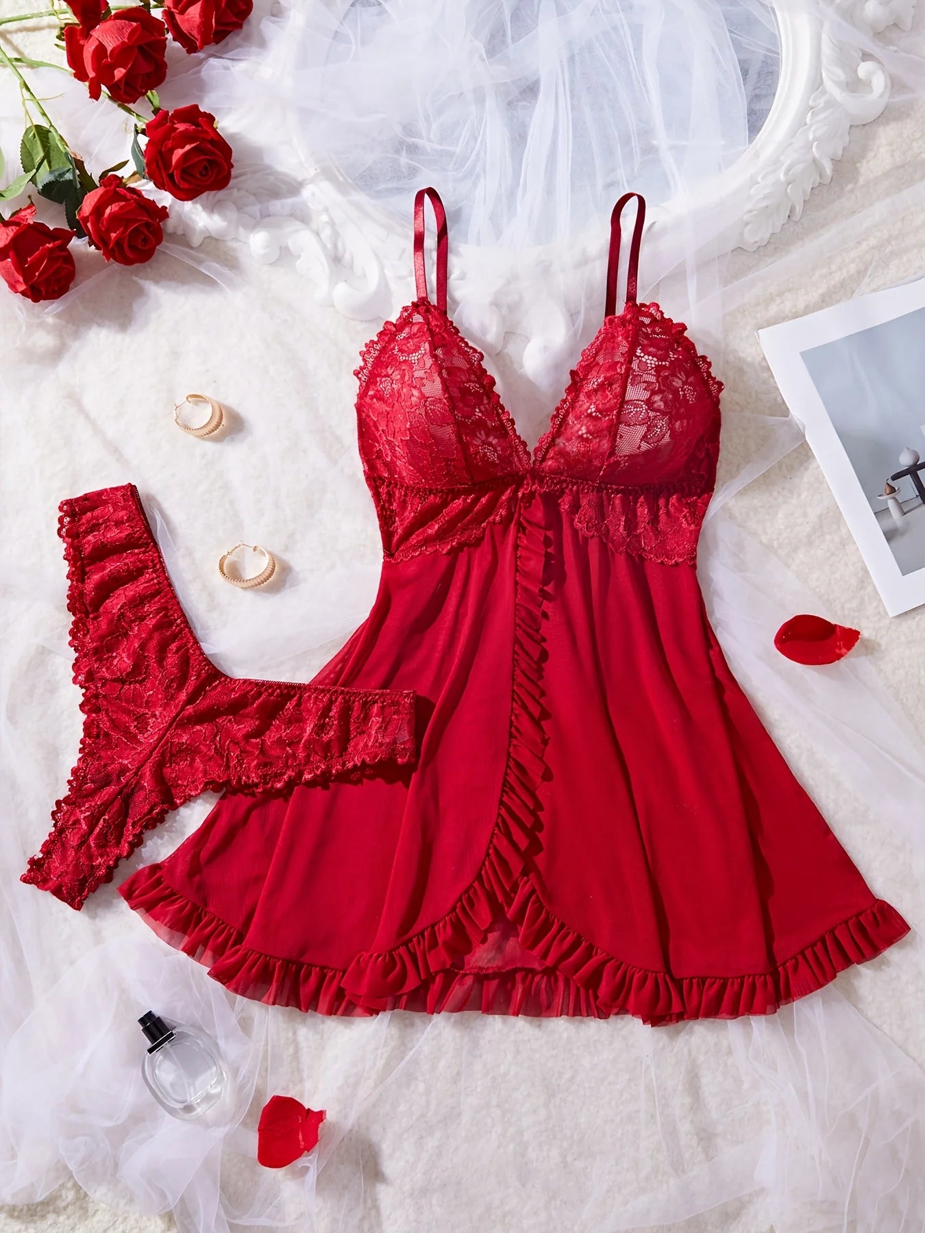 Sexy Lace Lingerie Setx