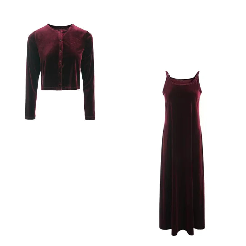 Solid Color New Sleeveless Dress