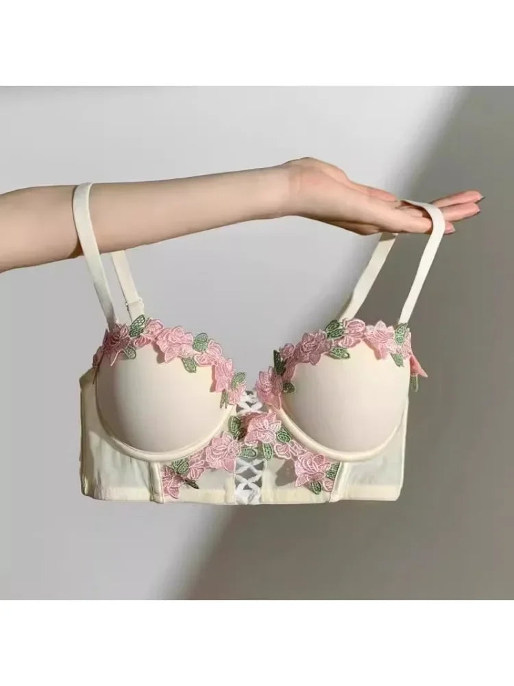 YUQI Wireless Push Up Bra