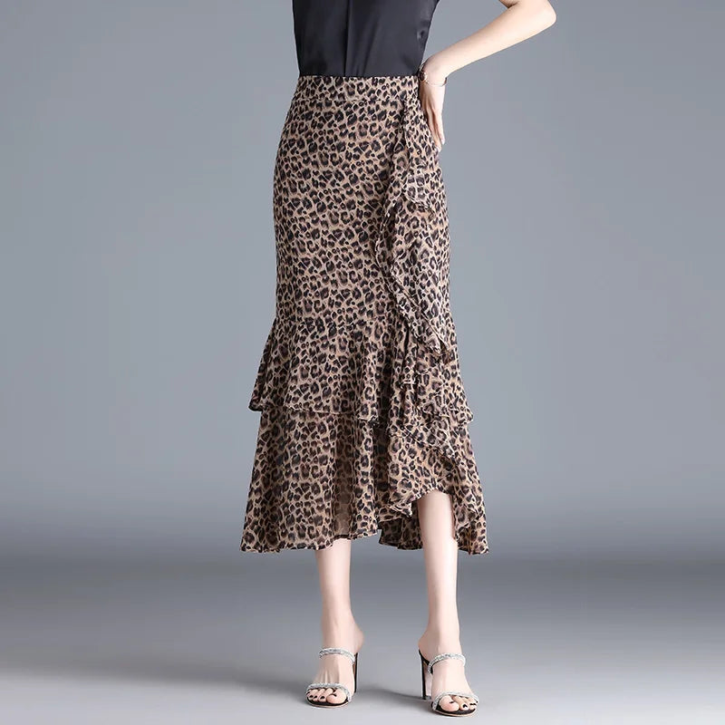 Elegant  Chiffon Skirts
