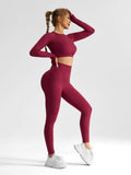 Seamless Tracksuit Sports Set