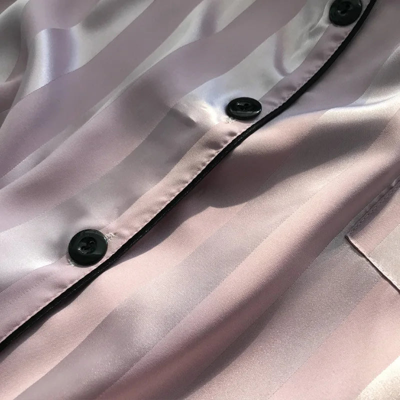 2Pcs/set Ice Silk  Pajamas