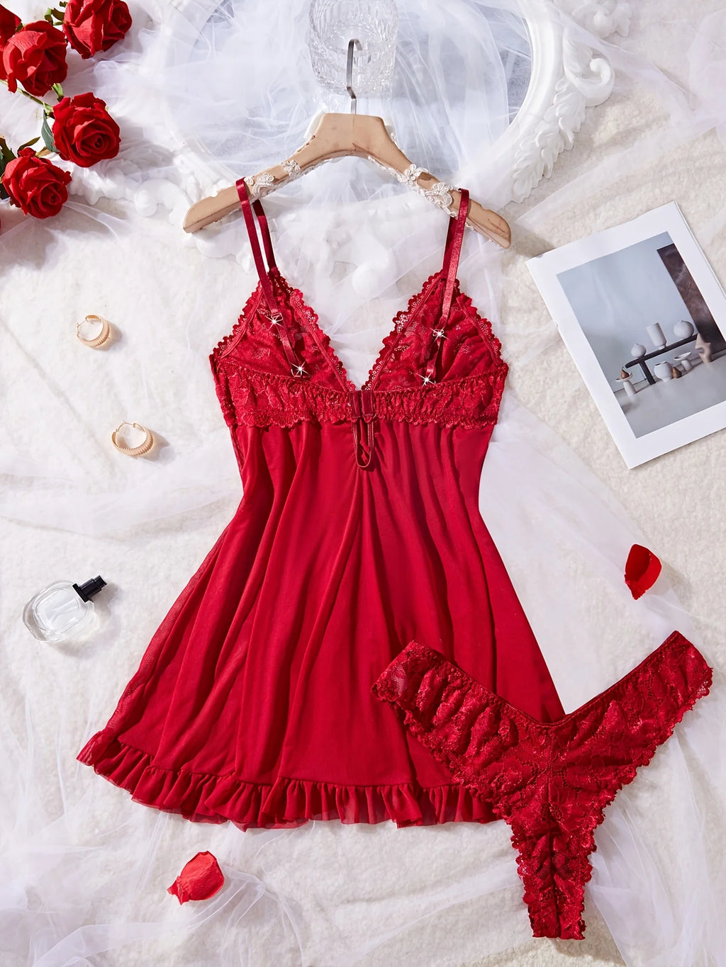 Sexy Lace Lingerie Setx