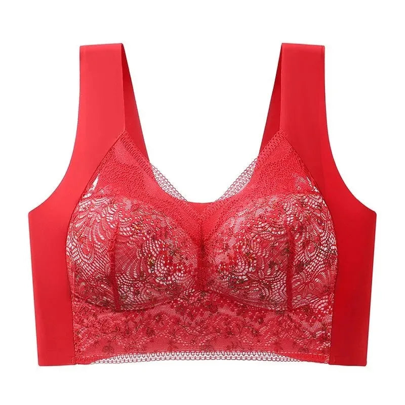 Ice Silk Full Cup Lace Bra