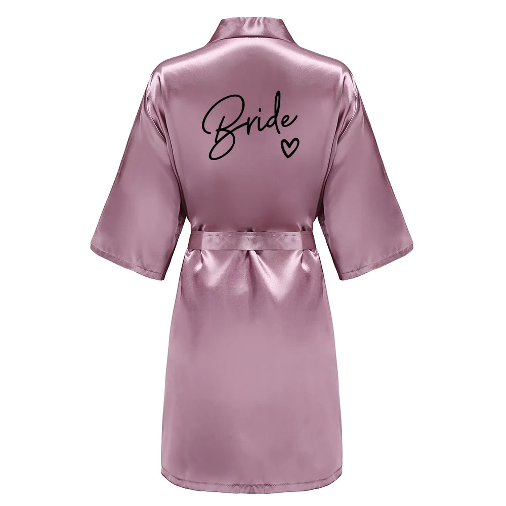 Wedding Party Team Bride Robe