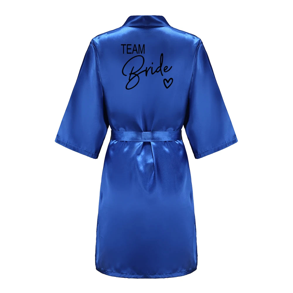 Wedding Party Team Bride Robe