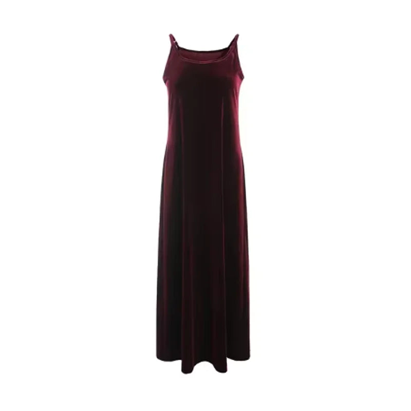 Solid Color New Sleeveless Dress