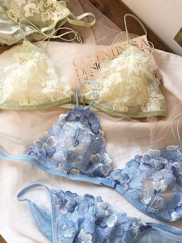 French Niche Lingerie Set