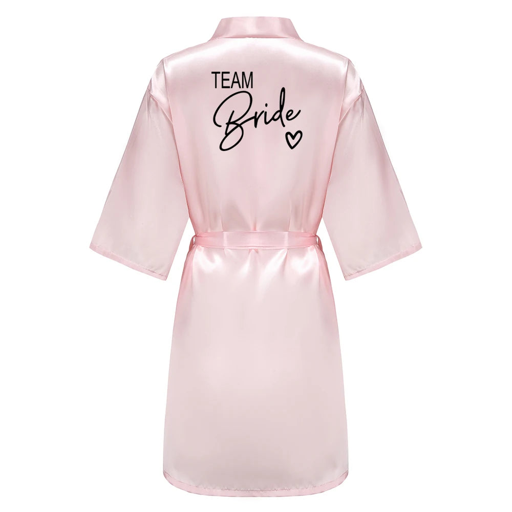 Wedding Party Team Bride Robe