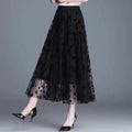 floral half fairy skirt