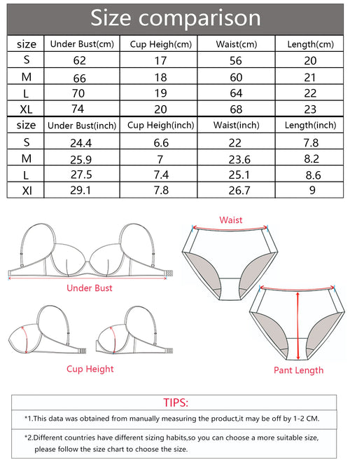 2-piece Sexy Multi-color Lingerie Set