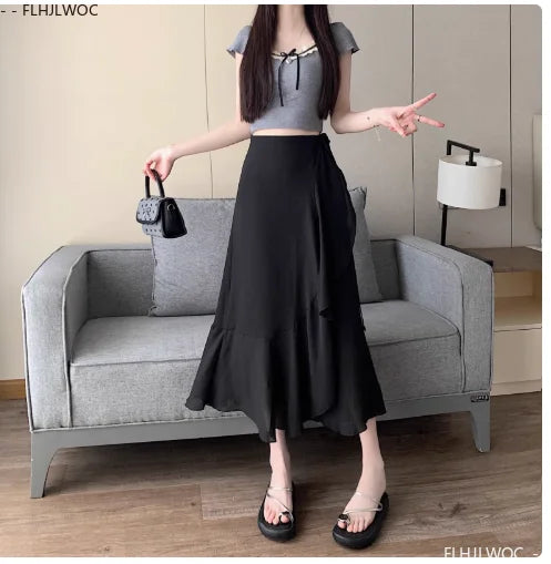 Wrap Up Chic Korea skirt