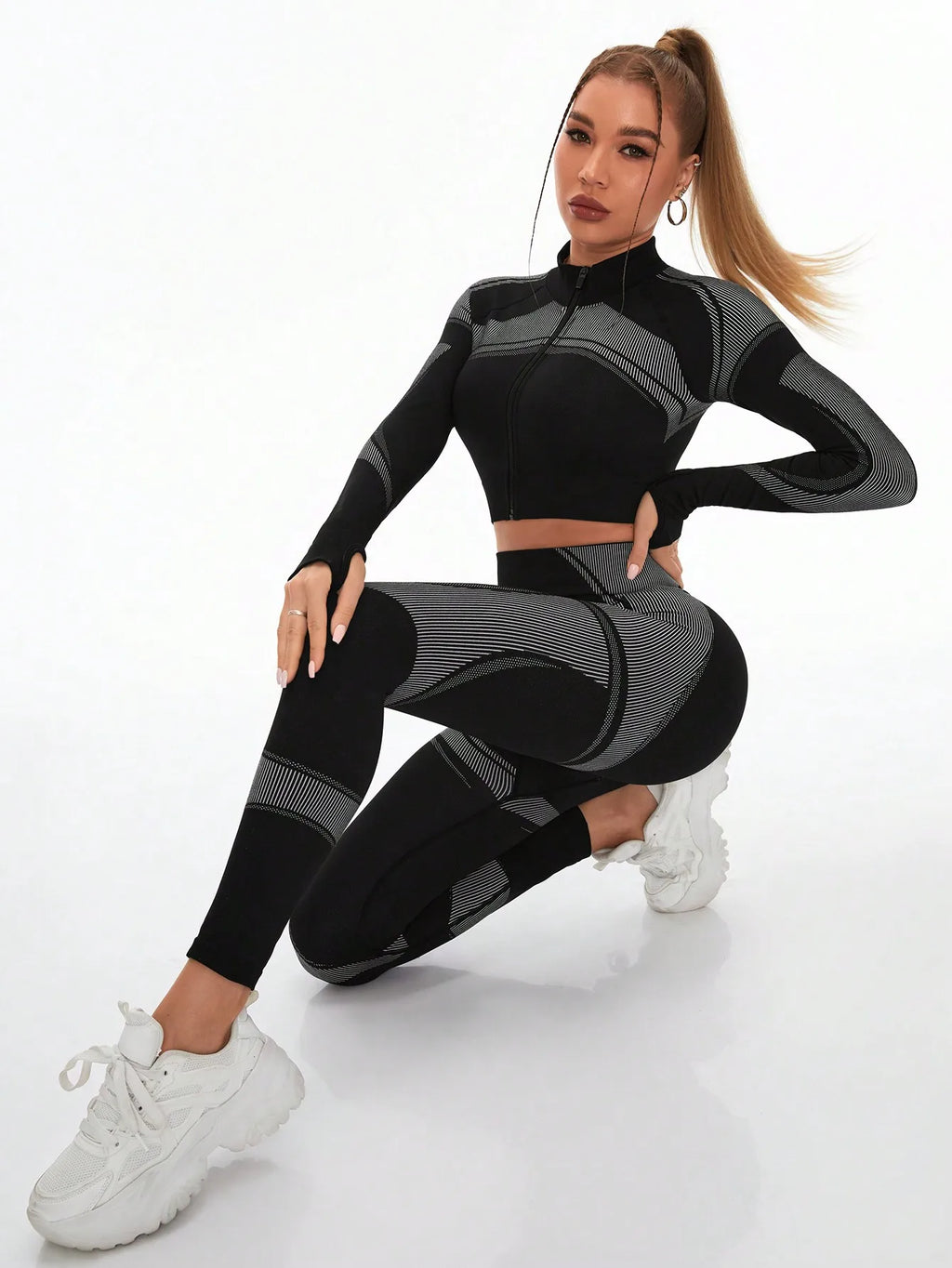Women's Seamless Yoga Set