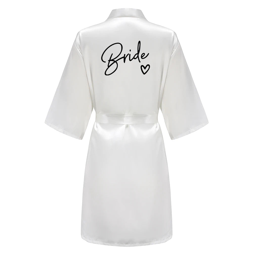 Wedding Party Team Bride Robe