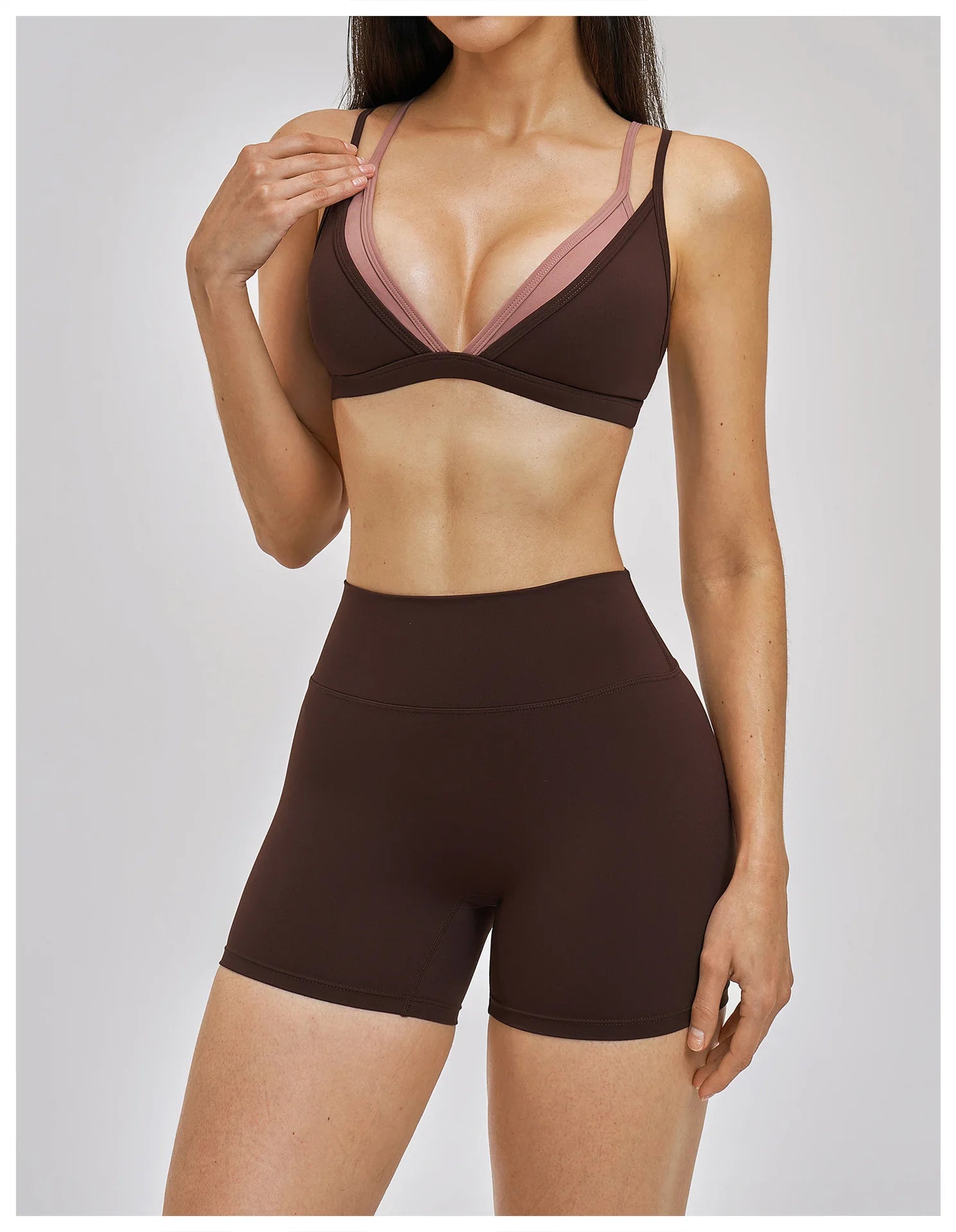 Backless Push-Up Sports Bra