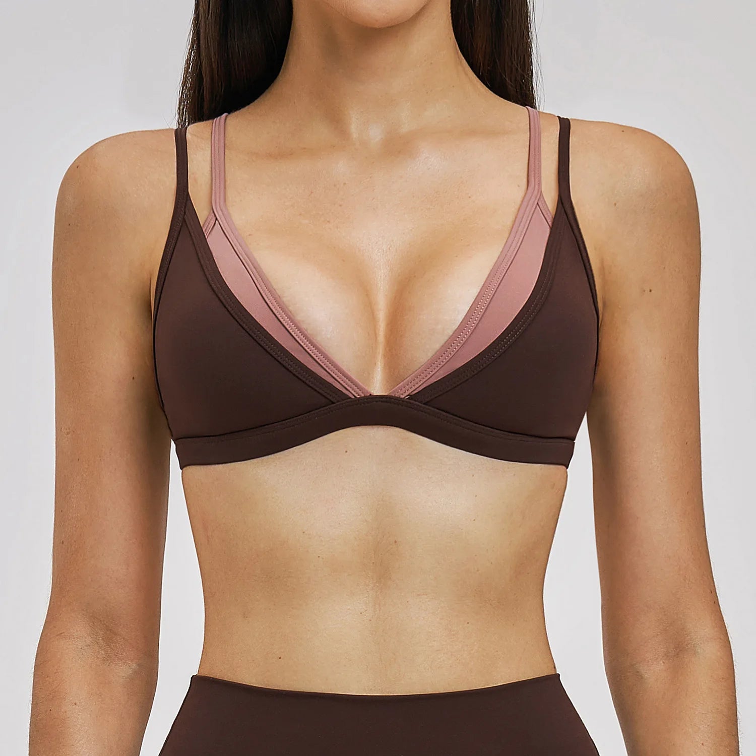 Backless Push-Up Sports Bra