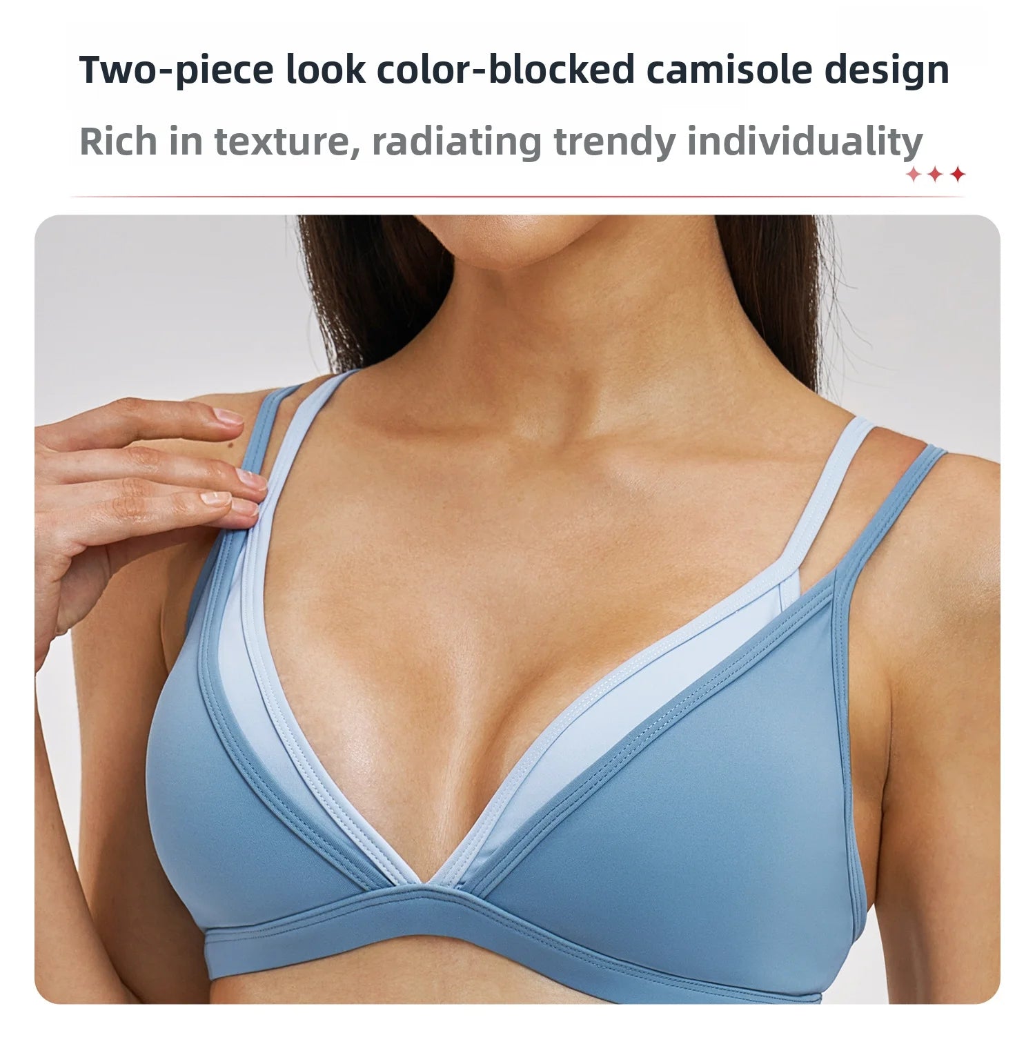 Backless Push-Up Sports Bra
