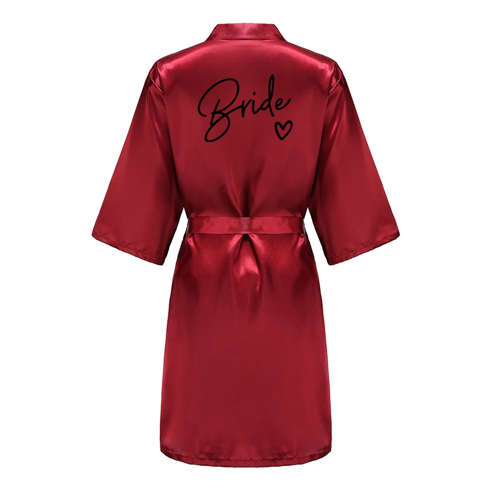 Wedding Party Team Bride Robe