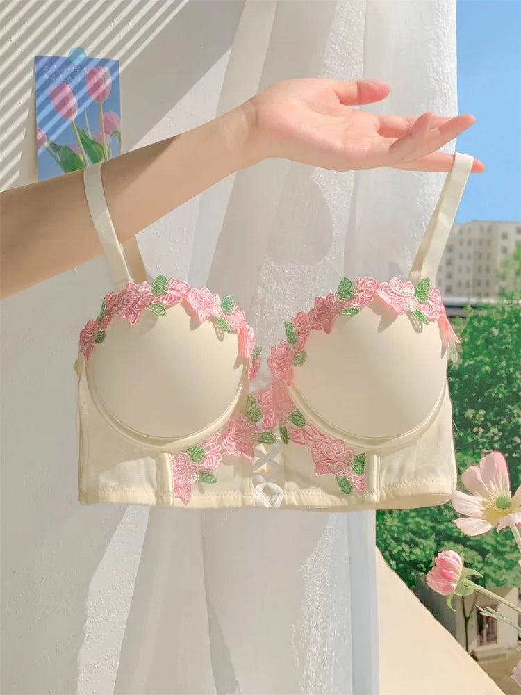MOYISU Light Luxury Japanese Lingerie