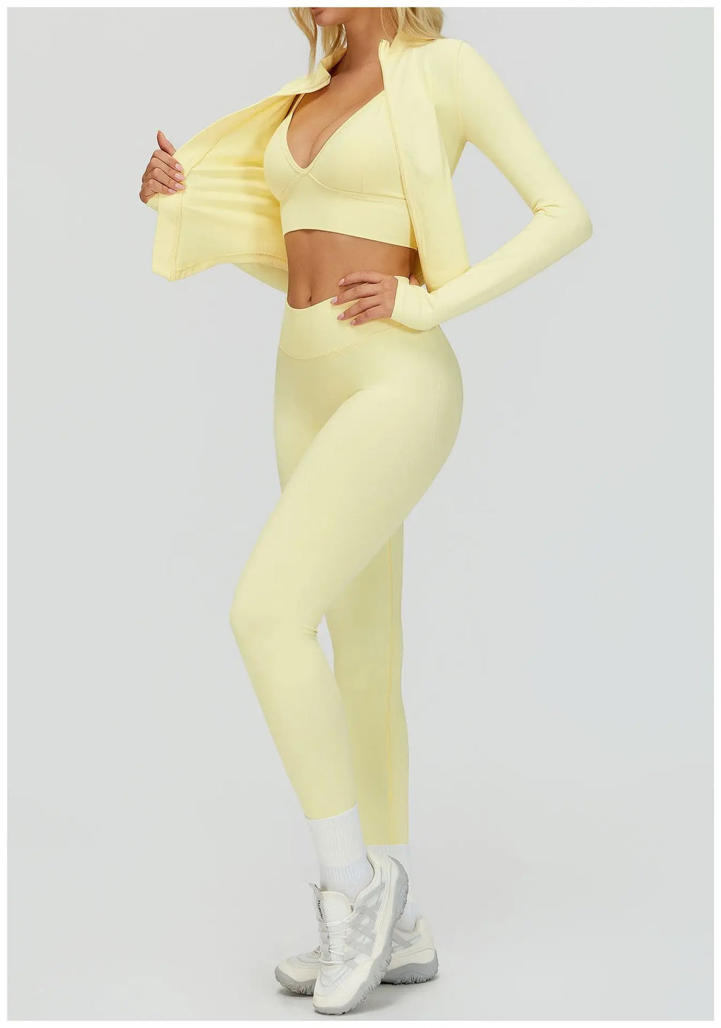 2/3PCS Seamless Yoga Set Gym Workout Suits