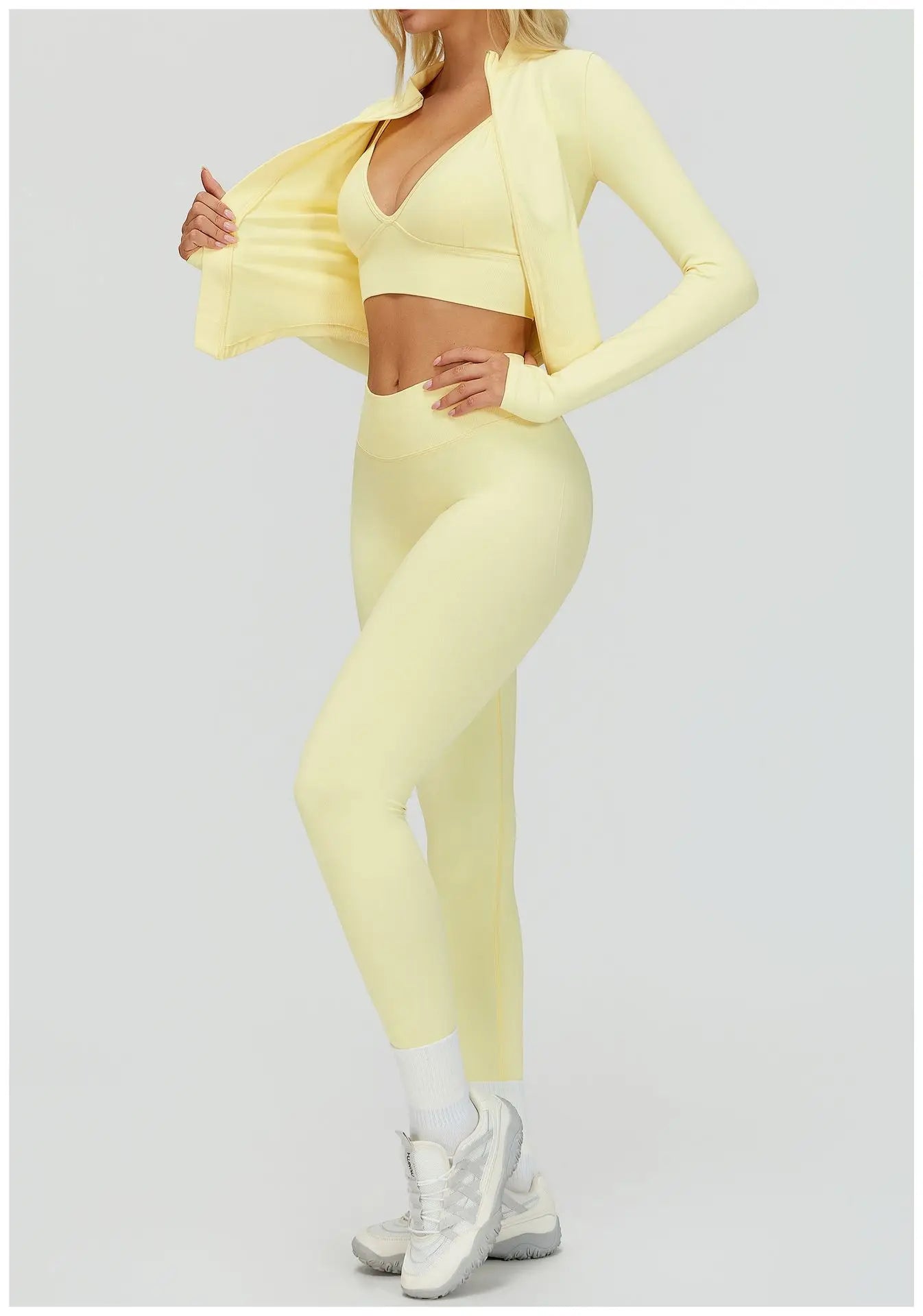 2/3PCS Seamless Yoga Set Gym Workout Suits