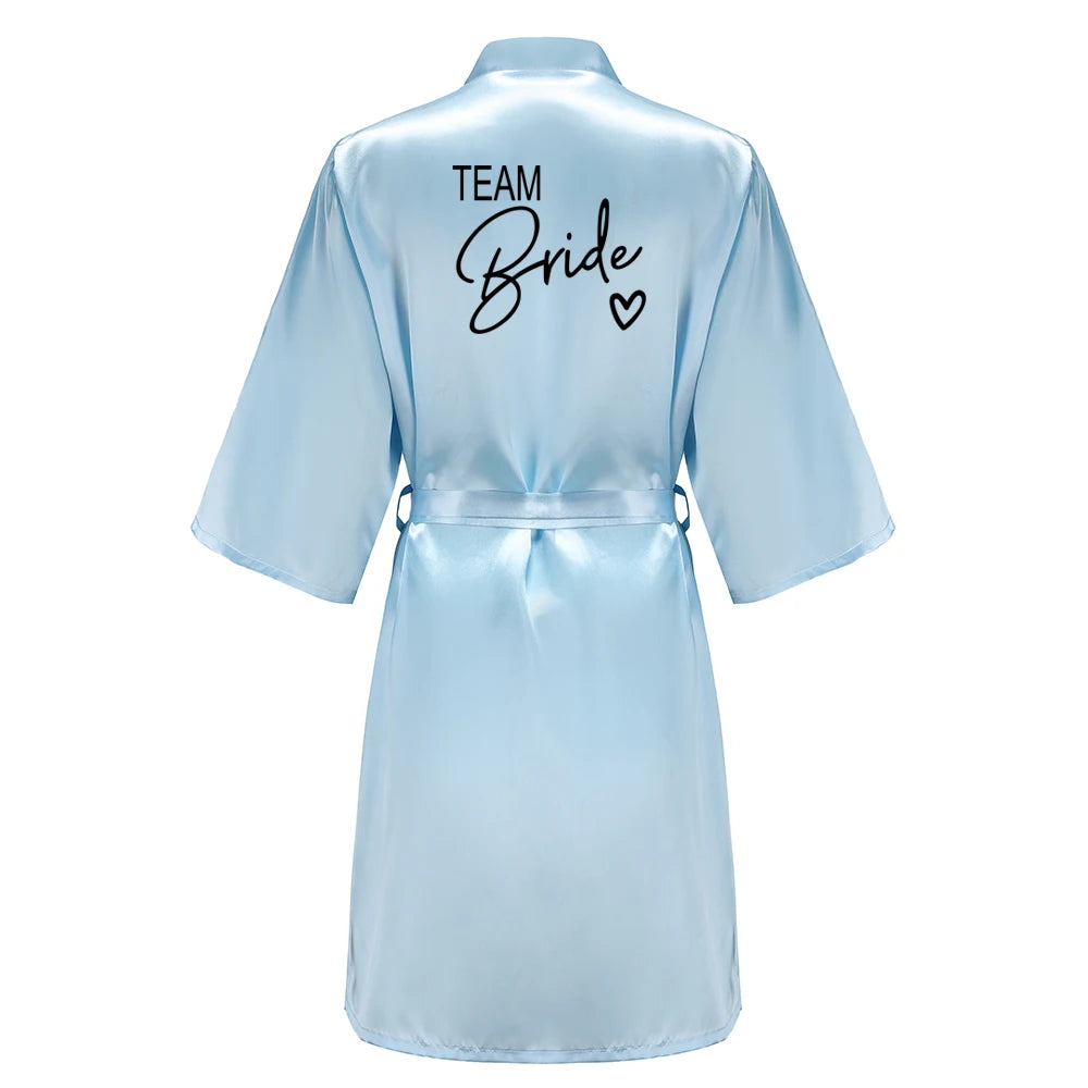 Wedding Party Team Bride Robe