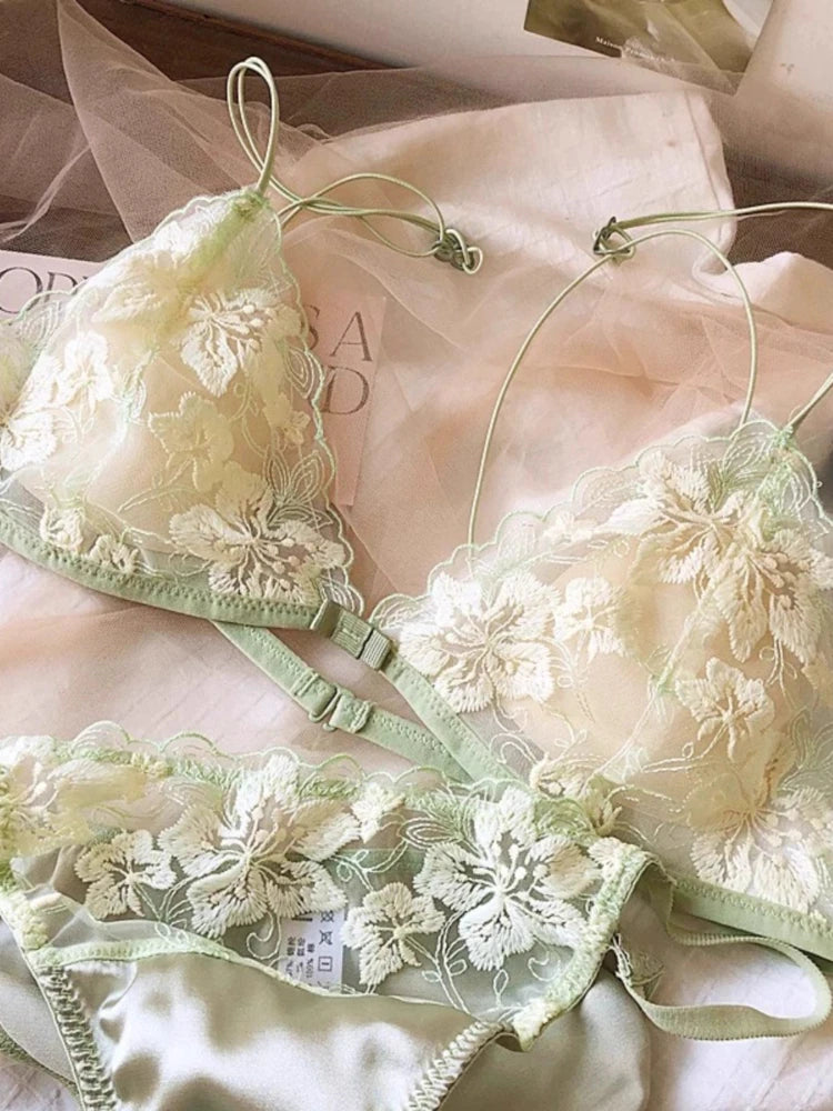 French Niche Lingerie Set
