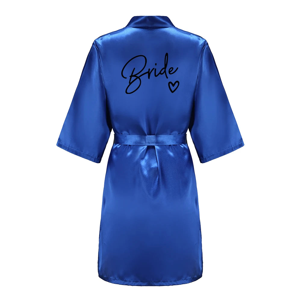Wedding Party Team Bride Robe