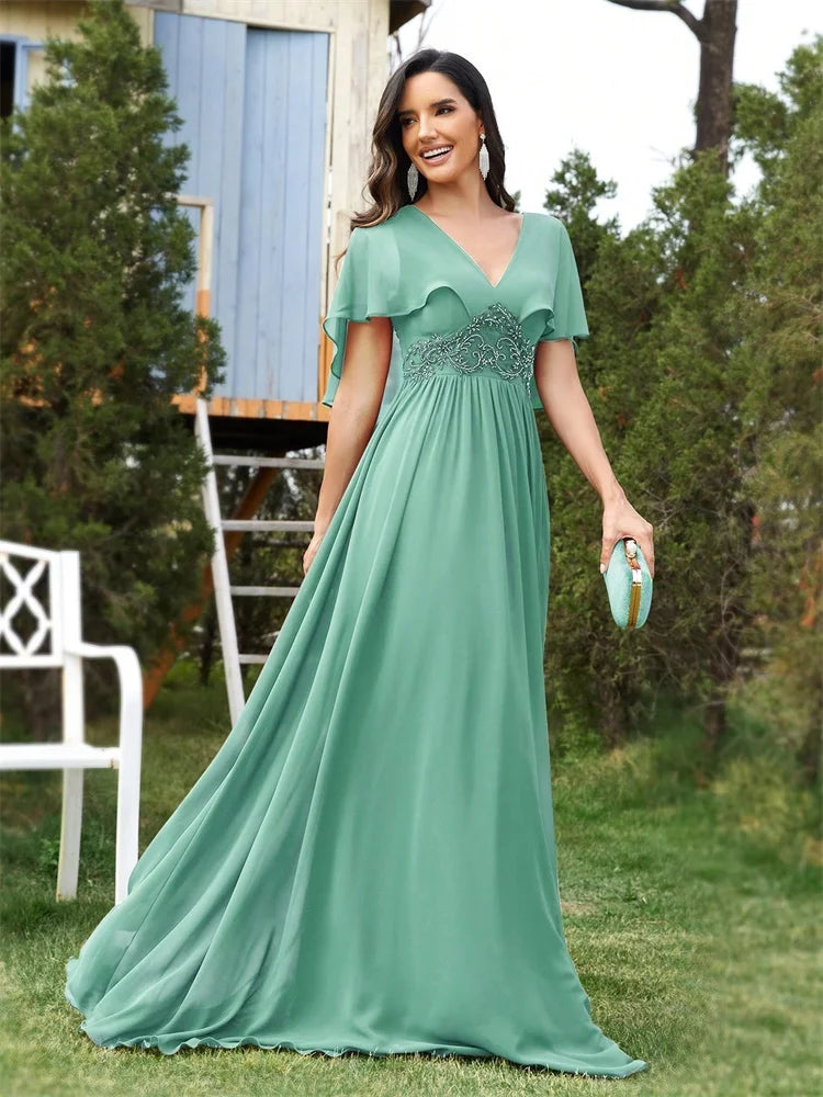 Elegant Chiffon Evening Dresses