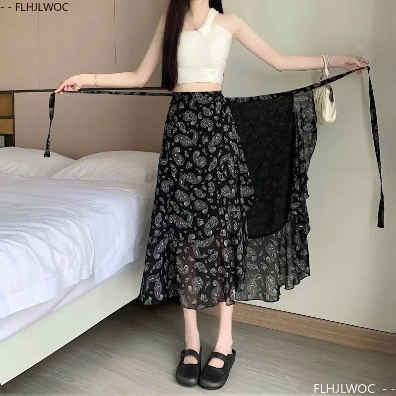 Wrap Up Chic Korea skirt