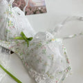 French girl's sexy new lingerie