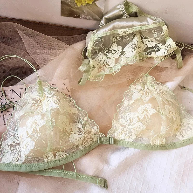 French Niche Lingerie Set
