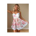 Floral Lace Low-Back Nightdress