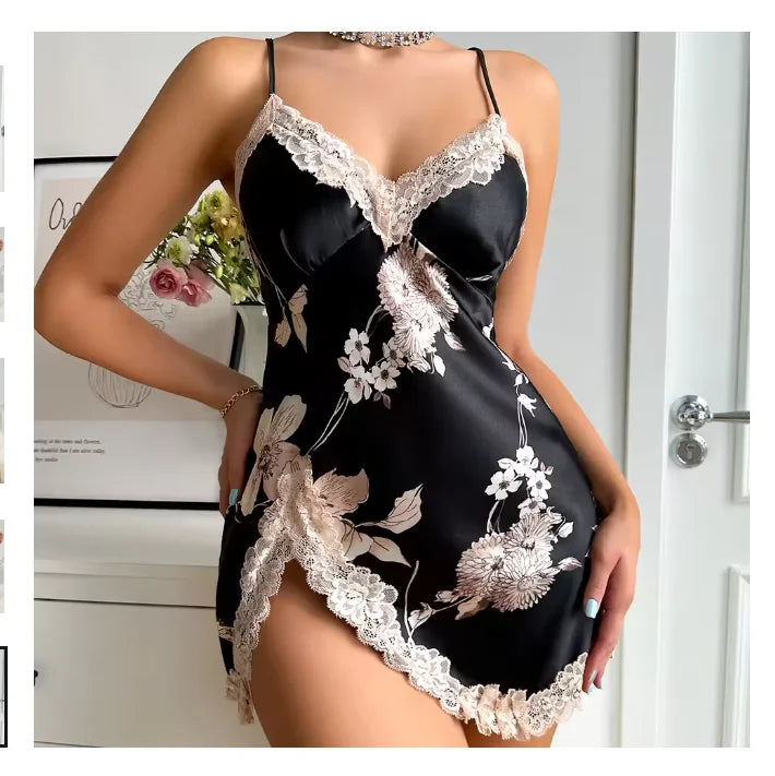 silk slip sexy home wear