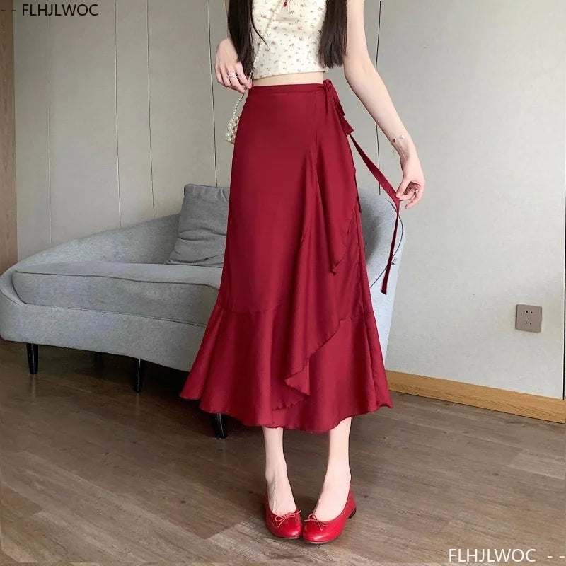 Wrap Up Chic Korea skirt