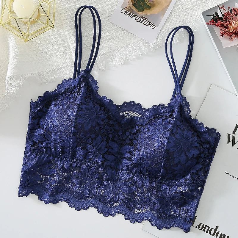 3-Pack Seamless Lace Bralette Set