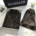 2Pcs/set Ice Silk  Pajamas