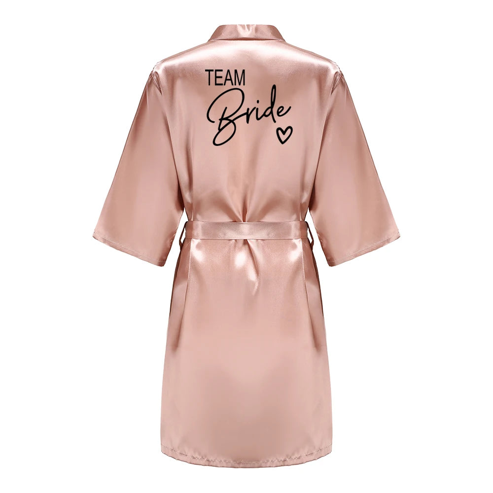 Wedding Party Team Bride Robe