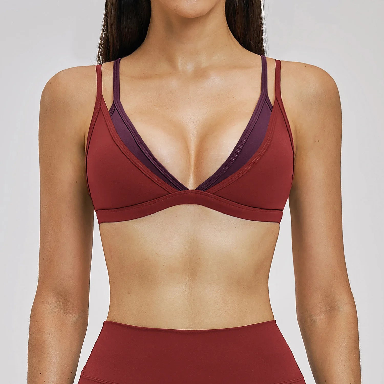 Backless Push-Up Sports Bra