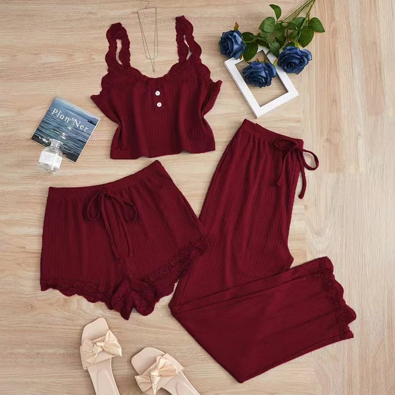 Summer 3PCS Pajama